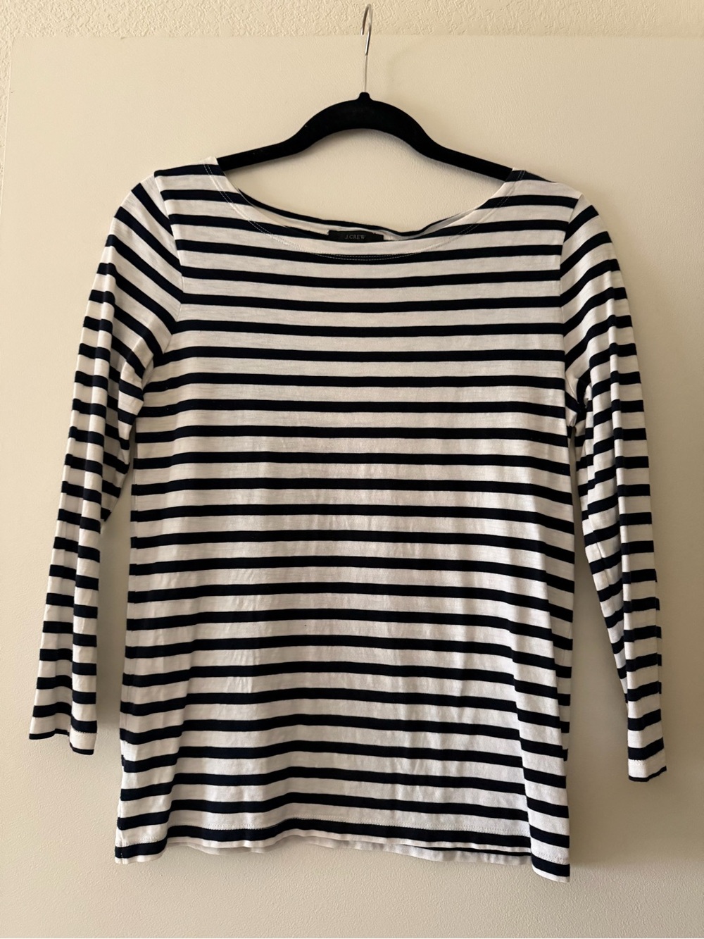 Jcrew Navy Striped Shirt Size XS